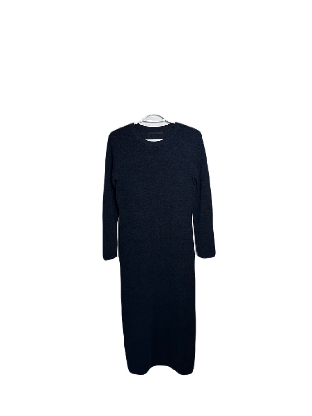 Jenni Kayne Merino Sweater Dress Size Small Charcoal Long Sleeve Wool Midi Knit